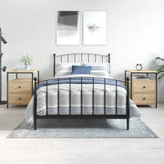 Comodini 2 pz Rovere Sonoma 44x45x60 cm in Legno Multistrato 826006