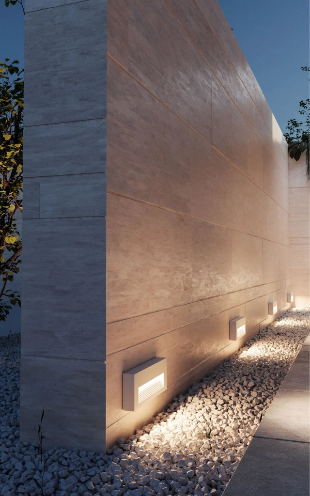 Beneito Faure Faretto Led segnapasso da incasso a parete Tween - 5W, Switch CCT, Illuminazione Interni ed Esterni​, corridoi o passaggi - Nero