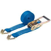 Trade Shop - Nastro Cinghia Cricchetto Bagaglio Valigia 2" 10 Mt Fibbia Ancoraggio Bagagli -