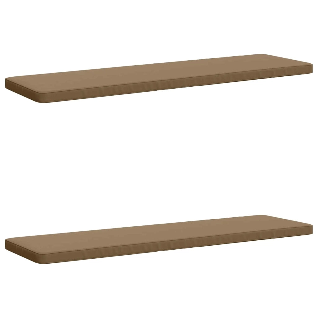 Cuscini per Panchina a 2 Pezzi VUGHT 2 pz 100% Poliestere 952265