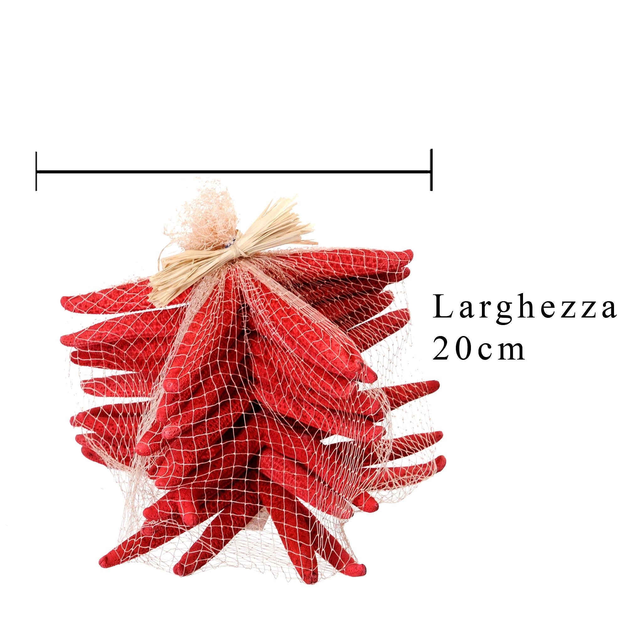 Stelle Marine Colorate 10 Pz 15x20 cm