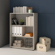 Biblioteca Leporano, Libreria 4 Ripiani, 79x34x118h cm Bianco