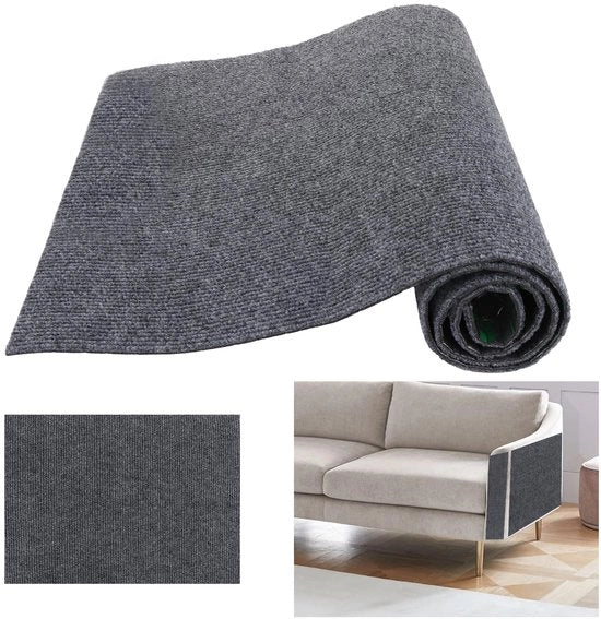 Mat Krab con Adesivo Autoattaccante, 40x100cm Mat Krab Autoattaccante per Gatti, Pannelli di Krab per Gatti, per la Protezione di Bancali, Tavoli e Pareti