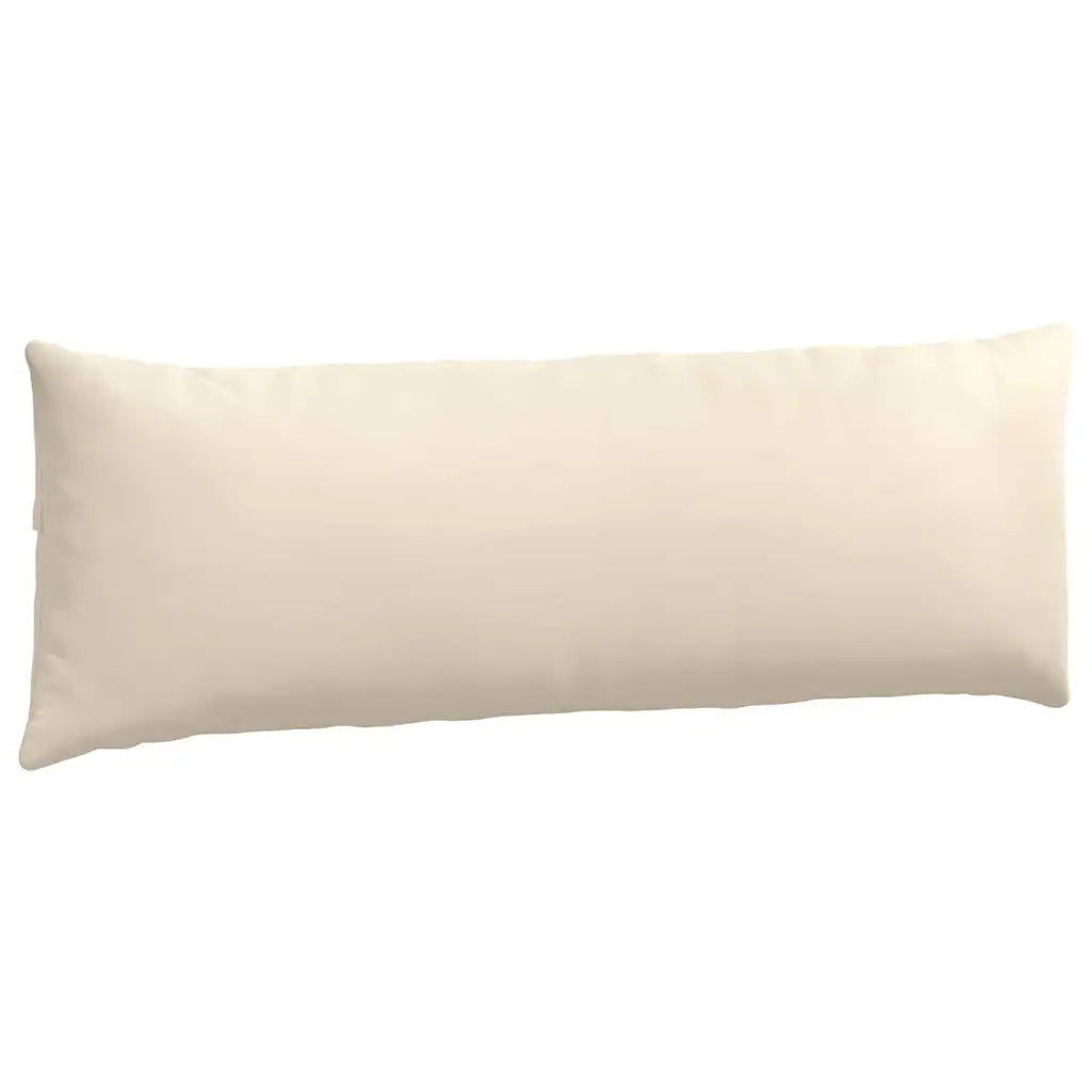 Cuscini da Divano 2 pcs Beige 120 x 40 cm Tessuto