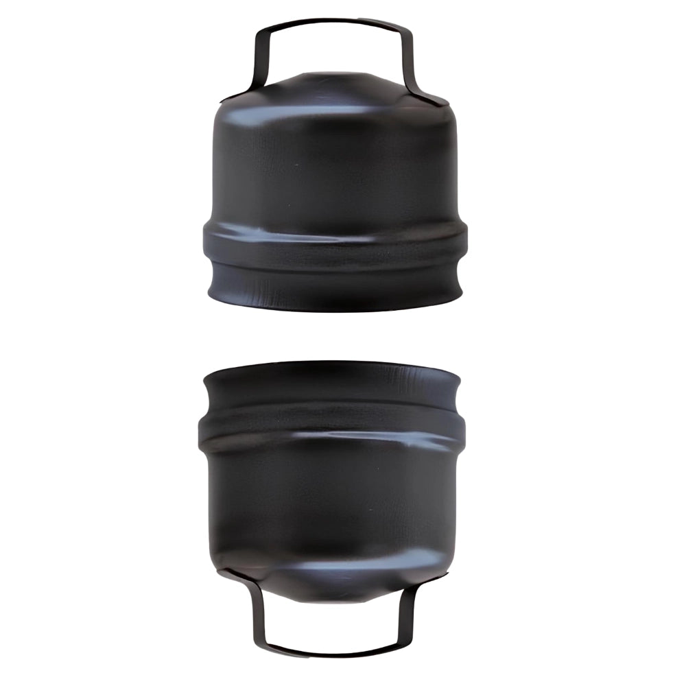 Tappo condensa cieco acciaio inox diametro 80mm spessore 1,2mm canna fumaria