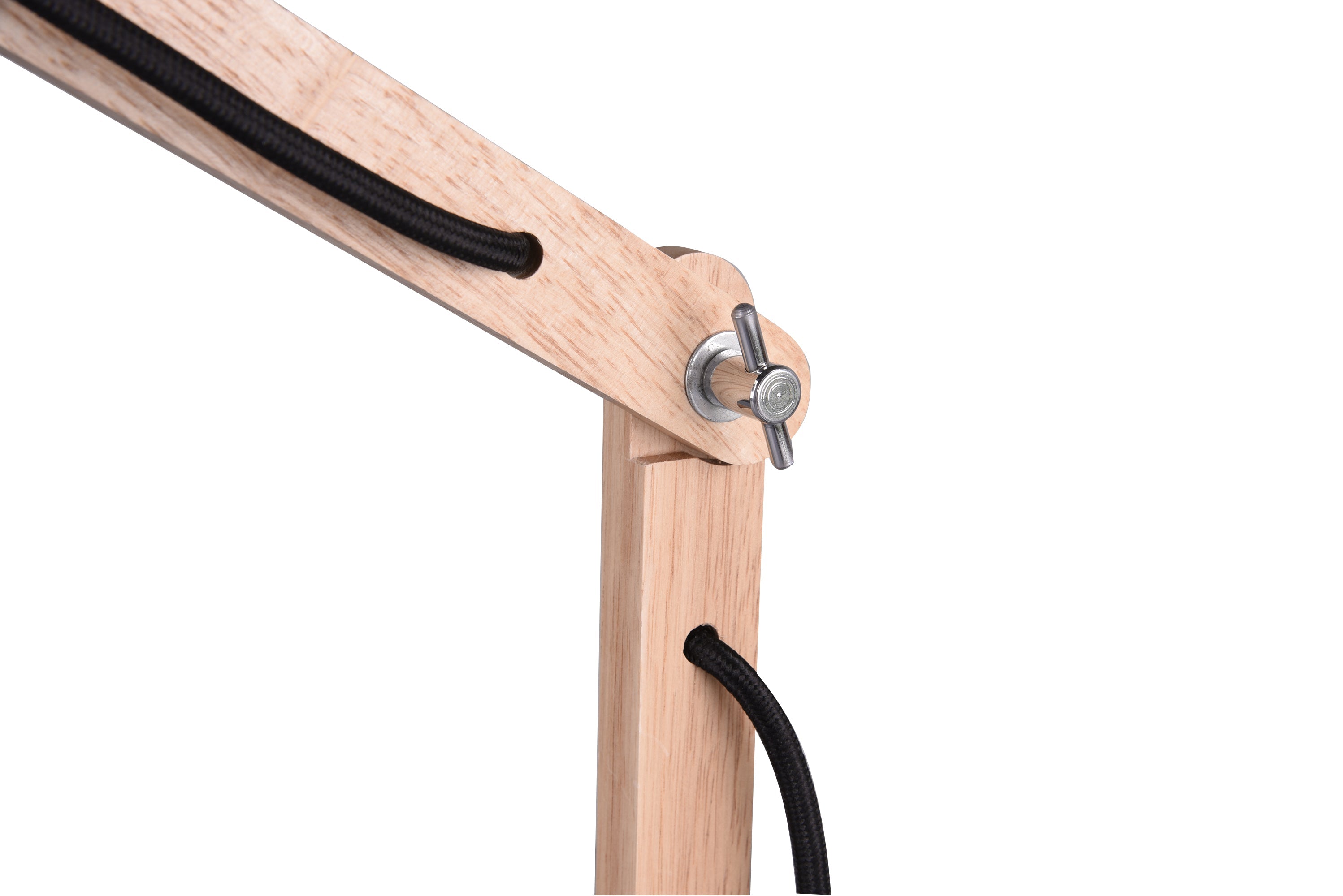 Lampada tavolo da Interno  E27 in Metallo Nero Opaco