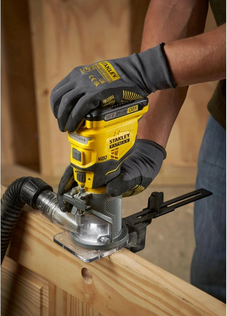 Affleureuse - STANLEY FATMAX V20 - SFMCW400B-XJ - Brushless - Lithium 18V - Sans batterie