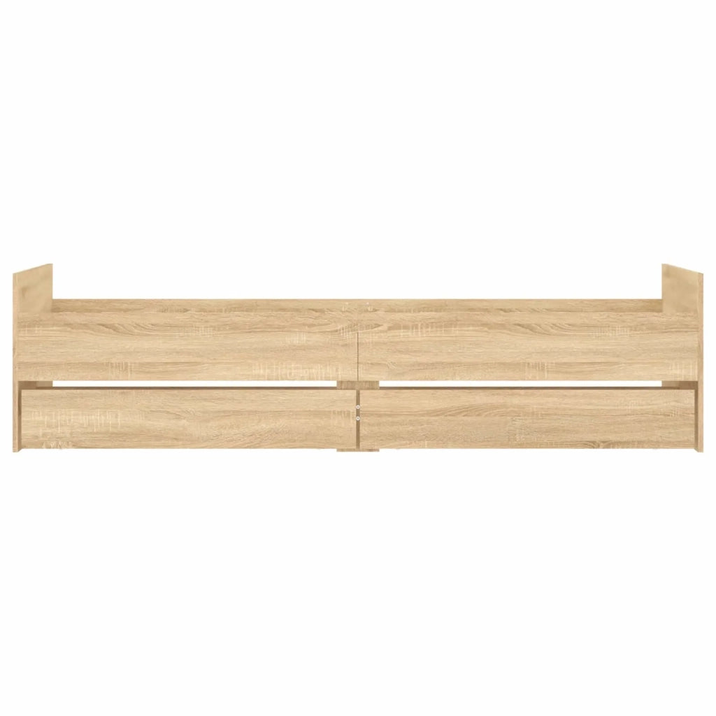 Telaio del letto con storage Rovere Sonoma 80 x 200 cm 3429622