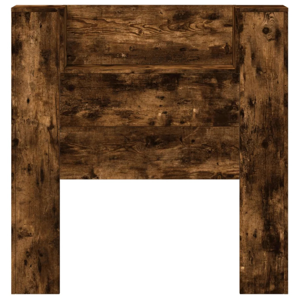 Testiera-Testata-Testiera Decorativa Rovere fum¨¦ 100 x 16,5 x 103,5 cm Legno multistrato