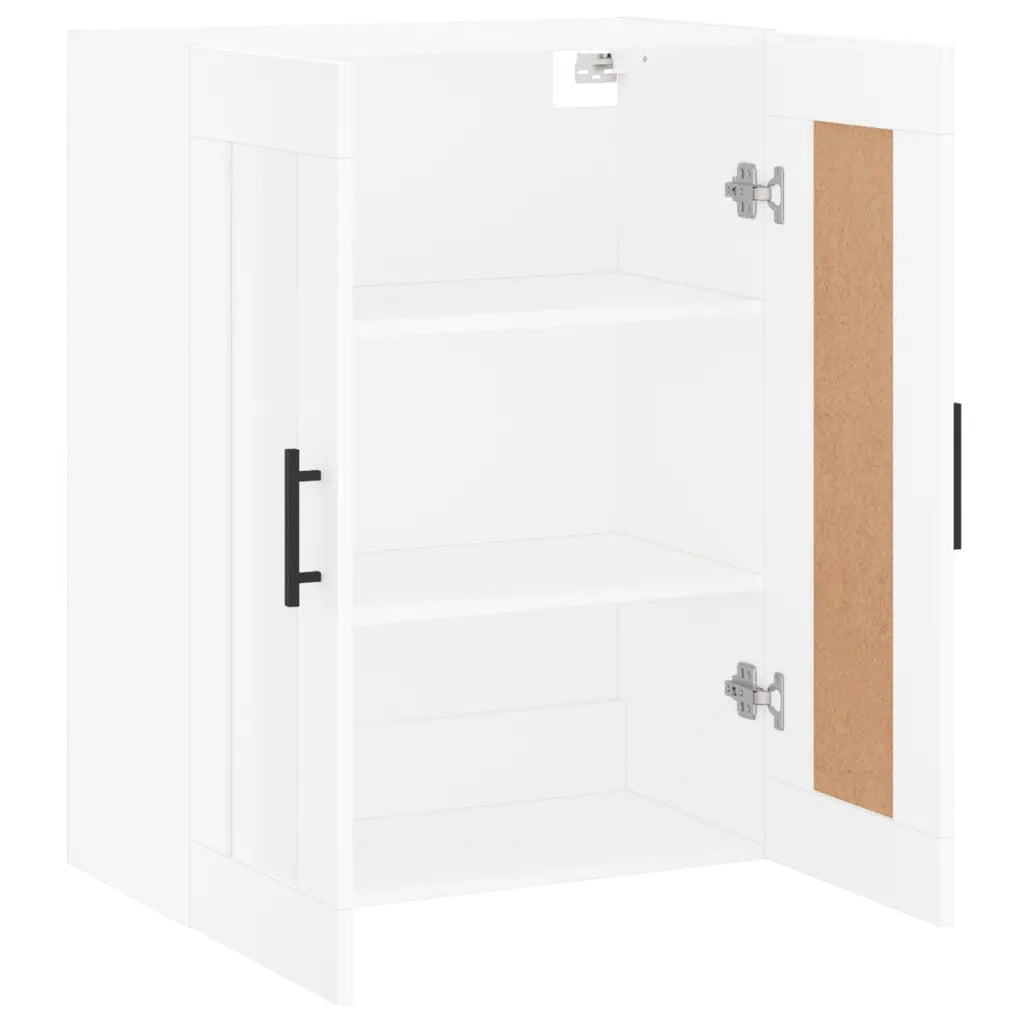 Armadietto a Muro | Mobile a Parete Bianco 69,5x34,90 cm in Legno Multistrato