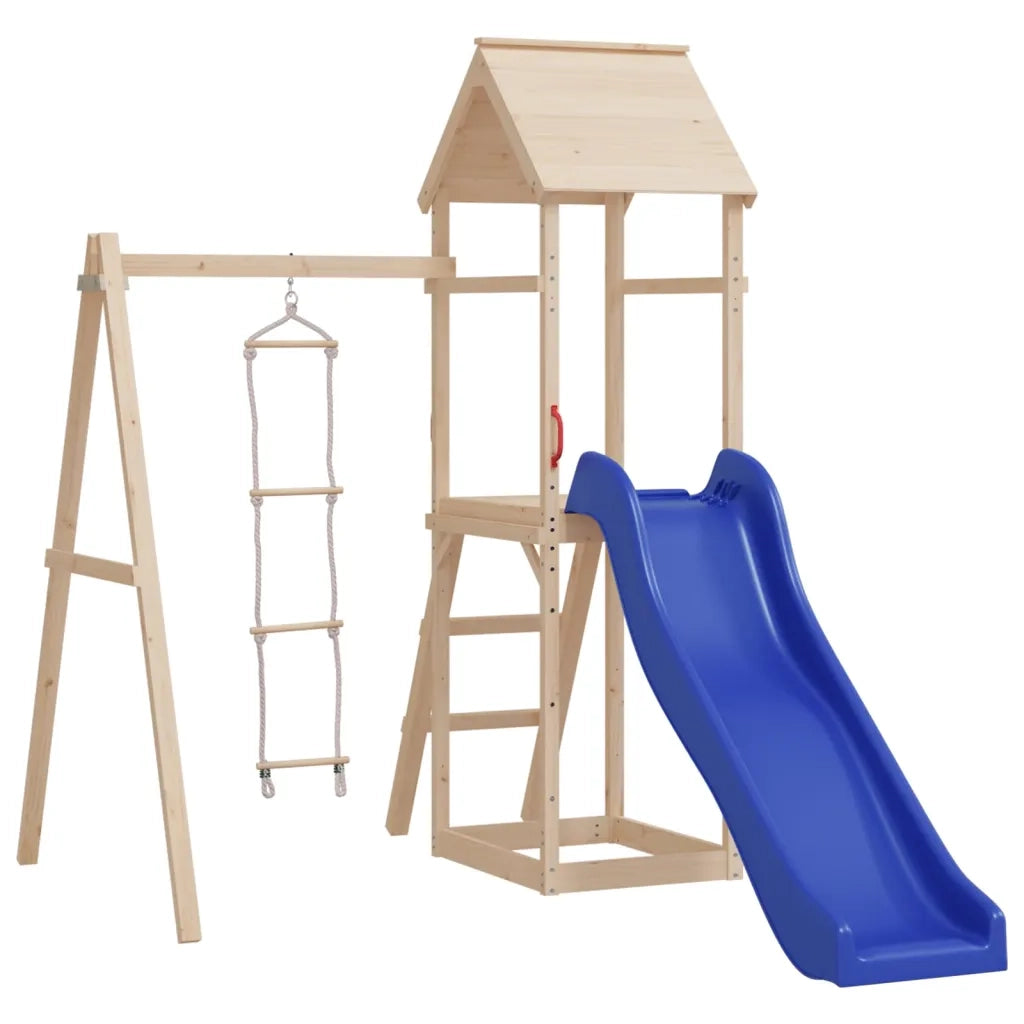 Scala Corda con Maniglie Sicurezza Parco Giochi 30x150,5 cm PE 91775