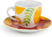 Set di 6 Tazze da Caffè con Piatti di Cotto - Tema Foglie Autunnali Tazze da Caffè set di 6 

Specifiche tecniche: 
- Materiale: Porselein
- Capacità: non specificato
- Modello: non specificato
- Codice prodotto: non specificato