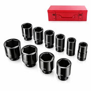Set di chiavi a sei punte 10 pezzi - Chiave a sei punte - Set di chiavi a sei punte - Materiale Cr-Mo di alta qualità - Resistenze e impermeabile all'olio e polvere - Set di chiavi a sei punte da battitura