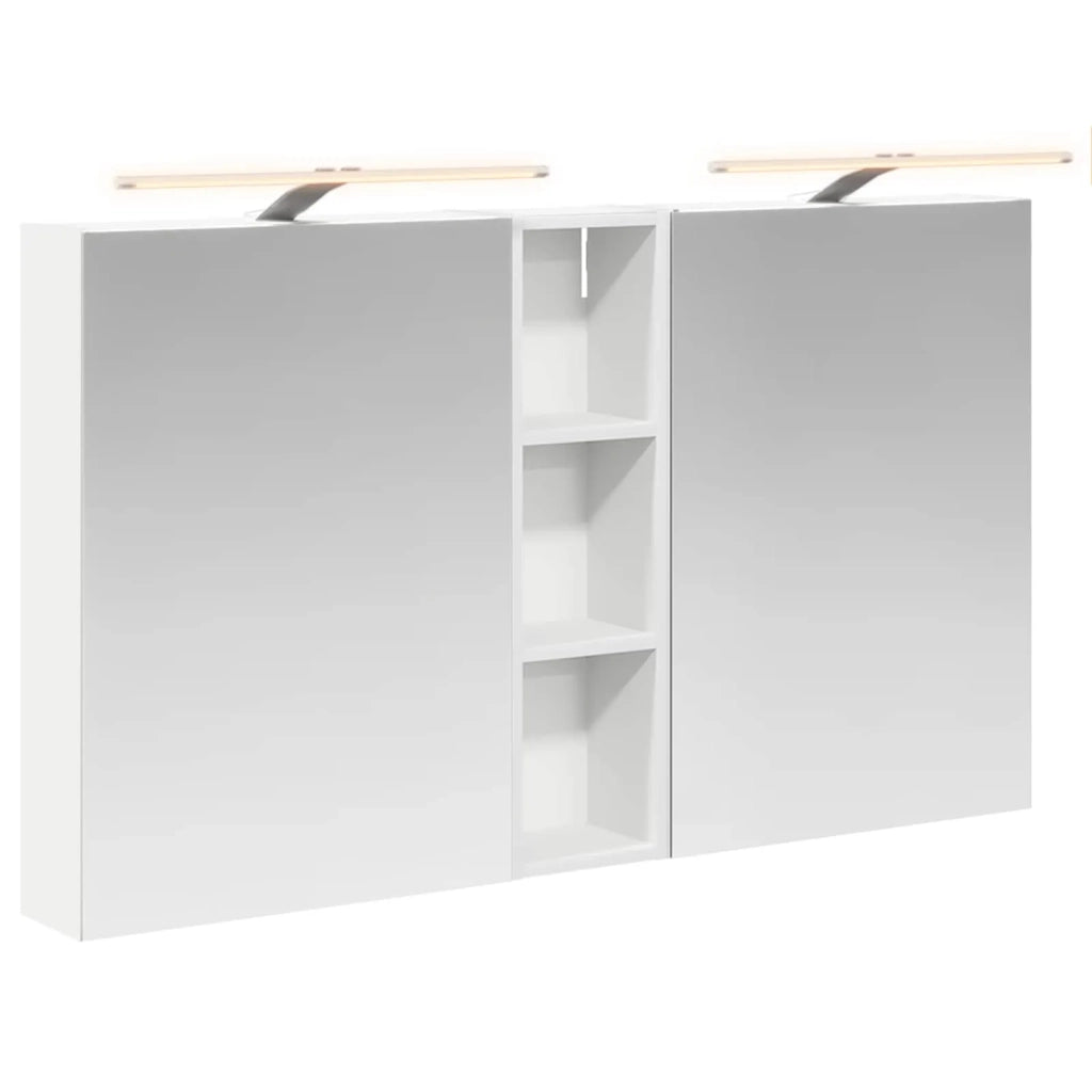 Set di Armadi da Bagno con lo scaffale 3 pcs 120 x 14,5 x 70 cm 3403752