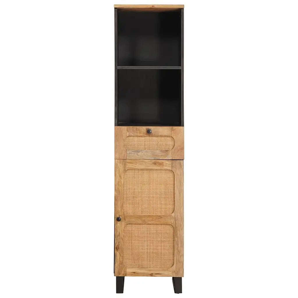 Mobile da Bagno | Armadio da bagno con lo scaffale Marrone 38 x 33 x 160 cm