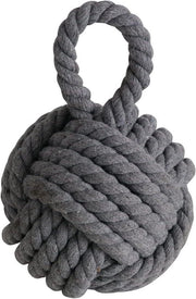 Stopper di corda per porte con nodo decorativo