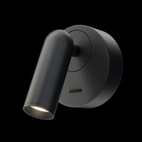 Lampada da parete Ceiling & Wall in Metallo Mirax Nero