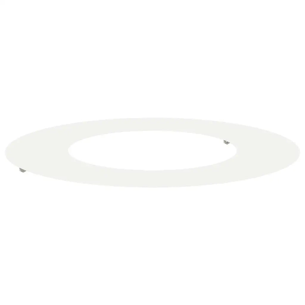 adatto per Anello d'Albero Piatto Bianco Ø40 / 70 cm Acciaio 873678
