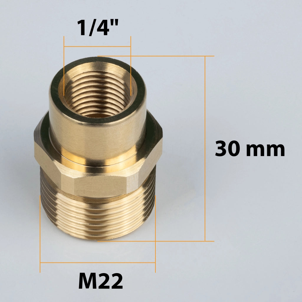 Tubo Alta Pressione 30m – Compatibile con Idropulitrici Kärcher, Kranzle