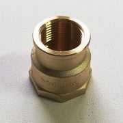 Manicotto ridotto da 1''1/4x1 ff in ottone