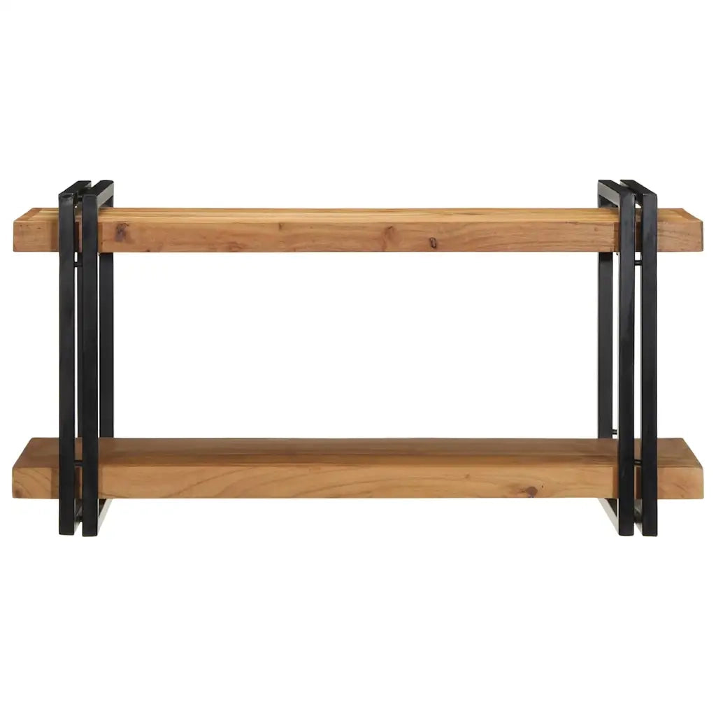 Mensola da Parete 90x33x45 cm Legno Massello di Acacia 4017487