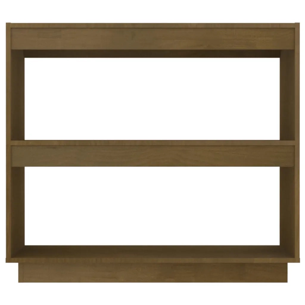 Libreria Marrone ambra 80x35x71 cm in Legno Massello di Pino 810882