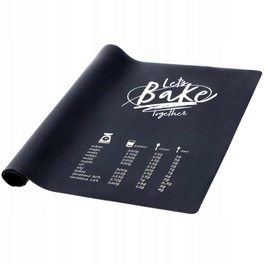 Tappetino da pasticceria in silicone KADAX 50x40 cm, grande, antiscivolo