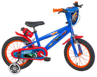 Bicicletta per Bambino 14” 2 Freni Hot Wheels Blu