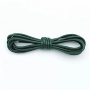 Due paia di cordoncini in cotone di 90 cm - Cordoncini rotondi di 2,5 mm - Cordoncini rotondi robusti - Cordoncini resistenti - Cordoncini per stivali - Cordoncini in pelle impermeabili - Per scarpe e stivali eleganti