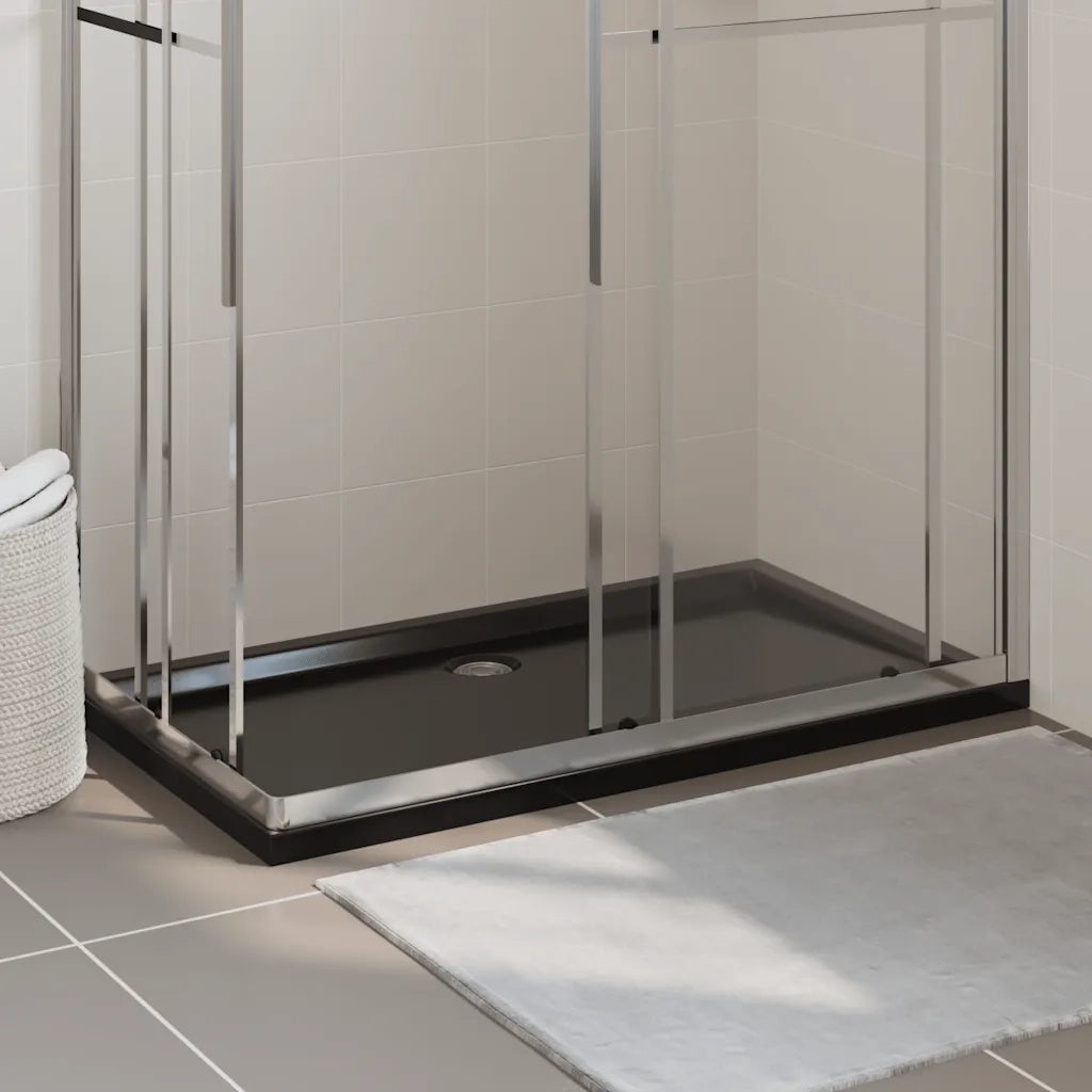 Piatto Doccia in ABS Rettangolare Nero 70x120 cm CFW9780502