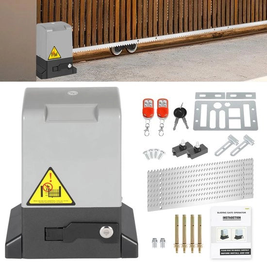 Porta automatica elettrica per garage e cancello - 550W - apertura automatica per porte e cancelli fino a 1200 kg