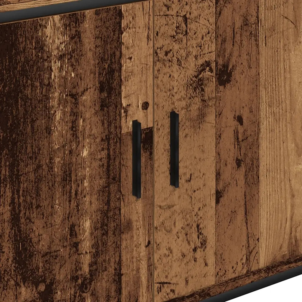 vidaXL Mobile Sottolavabo Legno Antico 80x30x60 cm Legno Multistrato