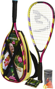 Set per bambini - Impianto di speed-badminton/crossminton originale, comprensivo di 2 Speeders e una borsa