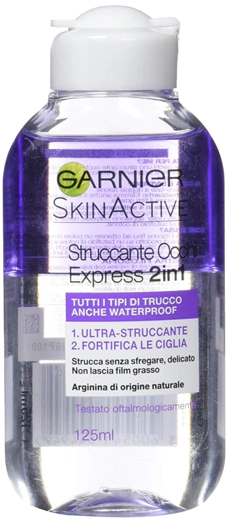 SET 6 GARNIER SENSITIVE STRUCCANTE PER OCCHI EXPRESS 2 IN1 IN FORMATO DA 125 ML