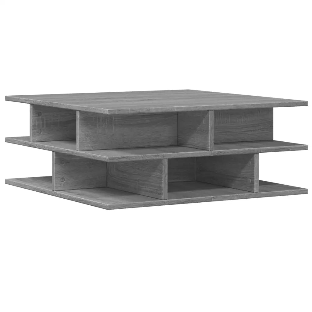 Tavolino da salotto | Tavolino da caff¨¨ | Tavolino da Soggiorno Grigio Sonoma 70x70x29 cm Legno Multistrato