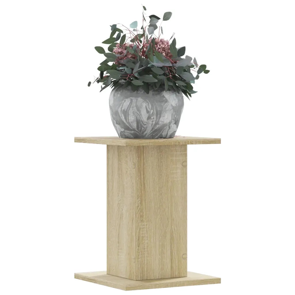 Supporti per piante | Sostegno per piante 2 pz Rovere Sonoma 17x17x60cm in Truciolato