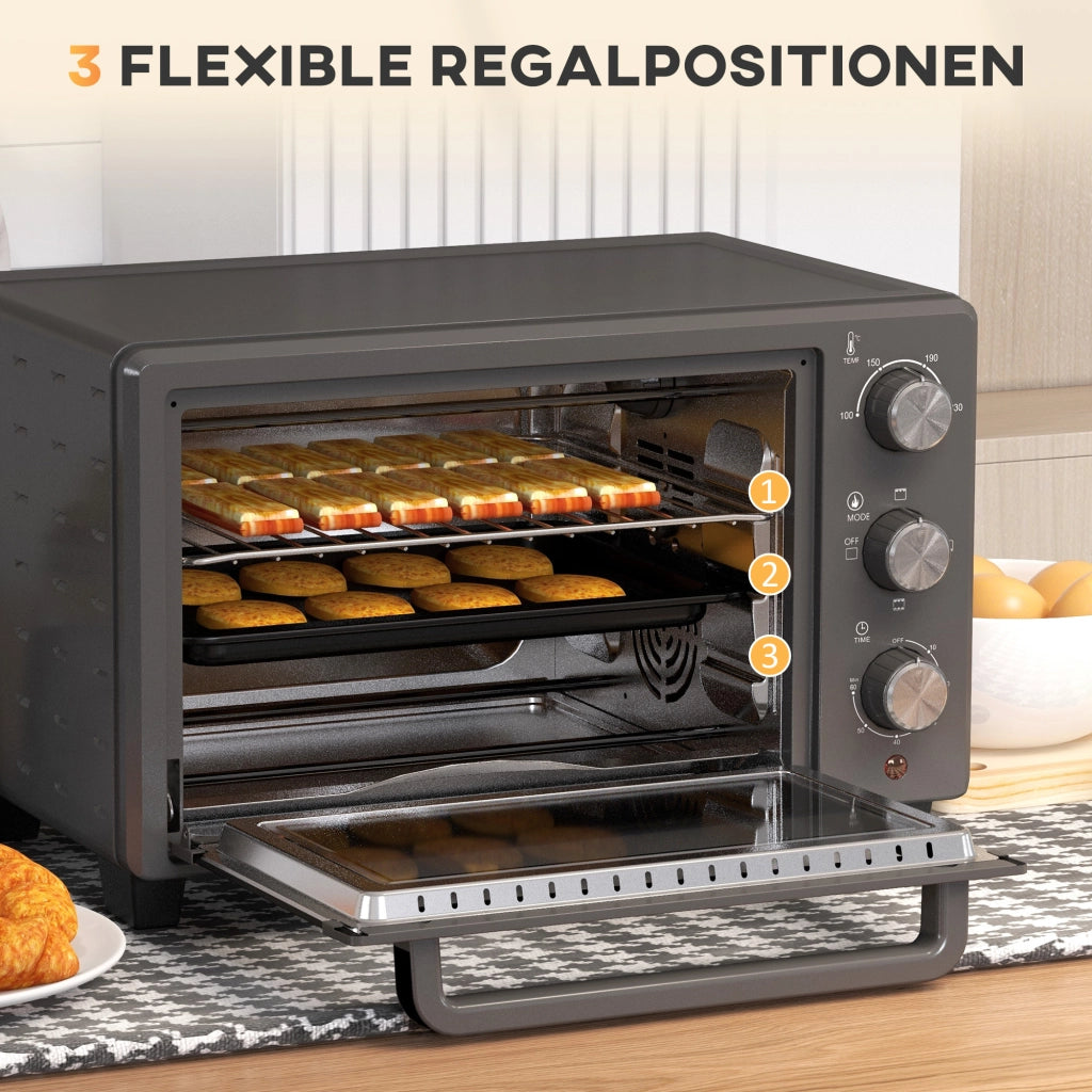 Forno a microonde ¨C Minimal ¨C Acciaio inossidabile, vetro, grigio, 21 L