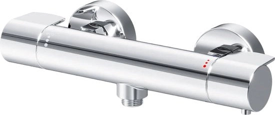Douchethermostato, douchearmatura, termostato, regolazione temperatura, regolazione flusso 38 °C, colore cromato