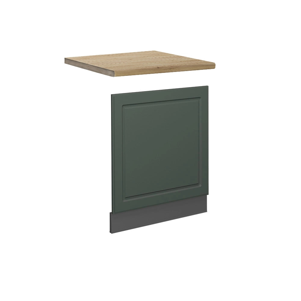 Pannello frontale Fame-Line Verde-oro rustico/Antracite 60 cm, PL Rovere Vicco