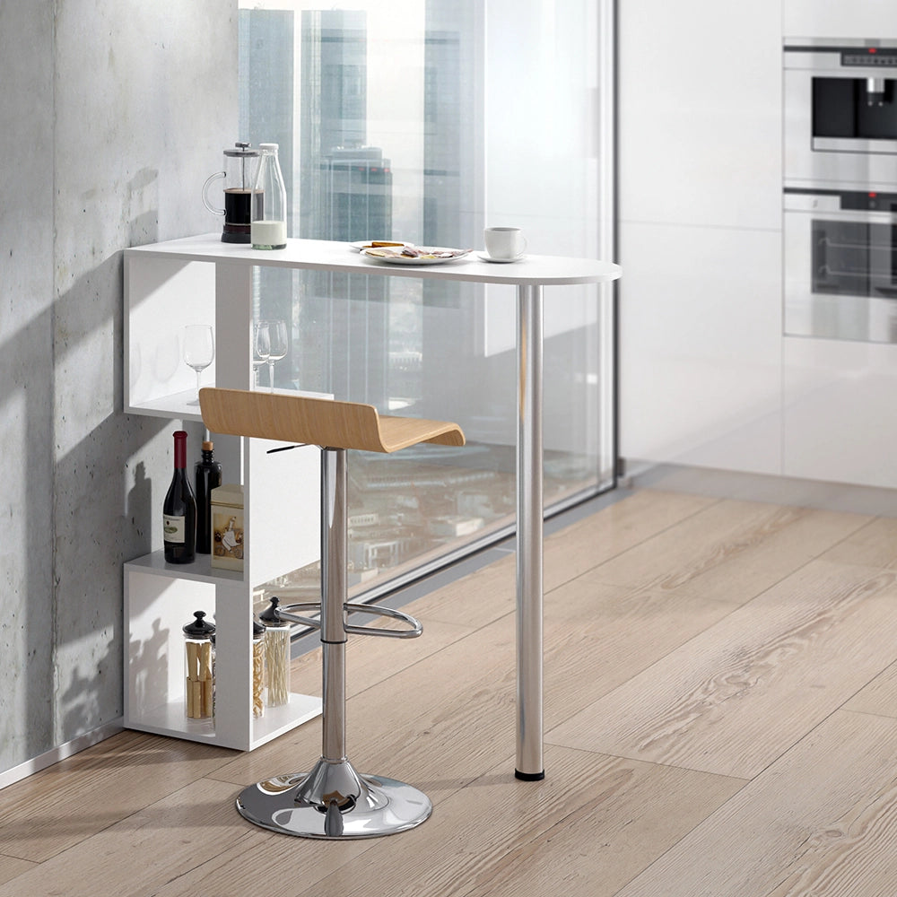 Vicco Tavolo bar alto Bianco 113 x 39.8 cm