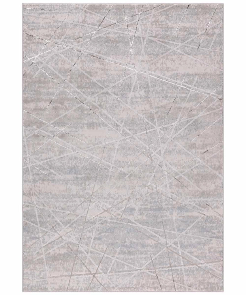 Tappeto NEVADA 9244 beige cm.240x340 stile moderno righe astratte