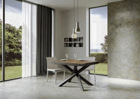 Tavolo Allungabile 120-224x90x80 cm Volantis Evolution Noce