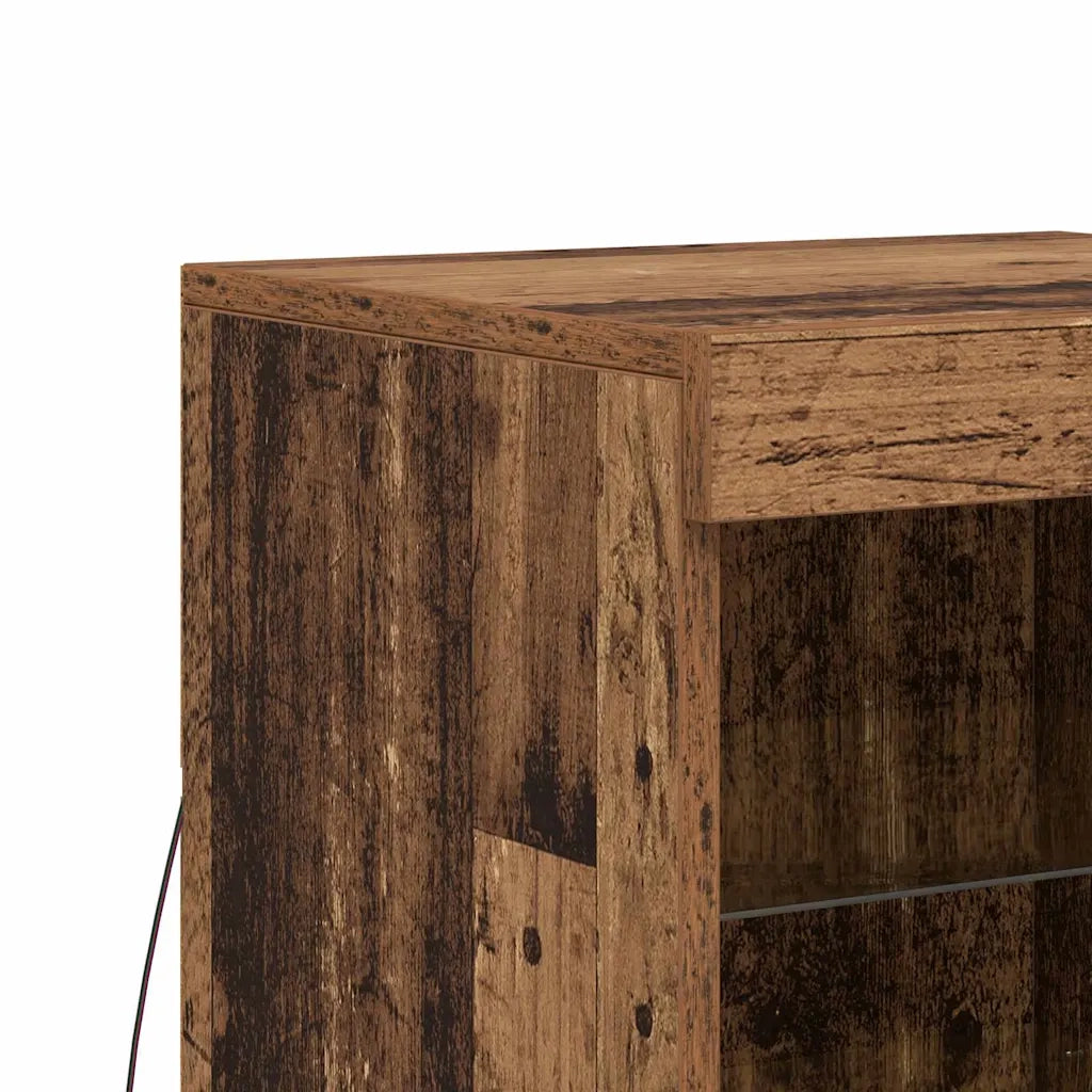 Credenza-Buffet-Armadio da cucina Legno vecchio 41 x 37 x 67 cm Legno multistrato 715341