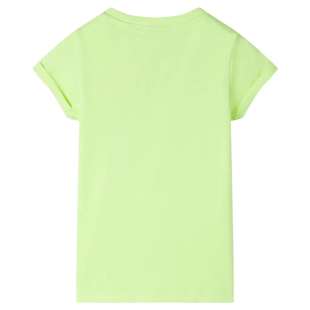 Maglietta per Bambini Giallo Neon 140 11178