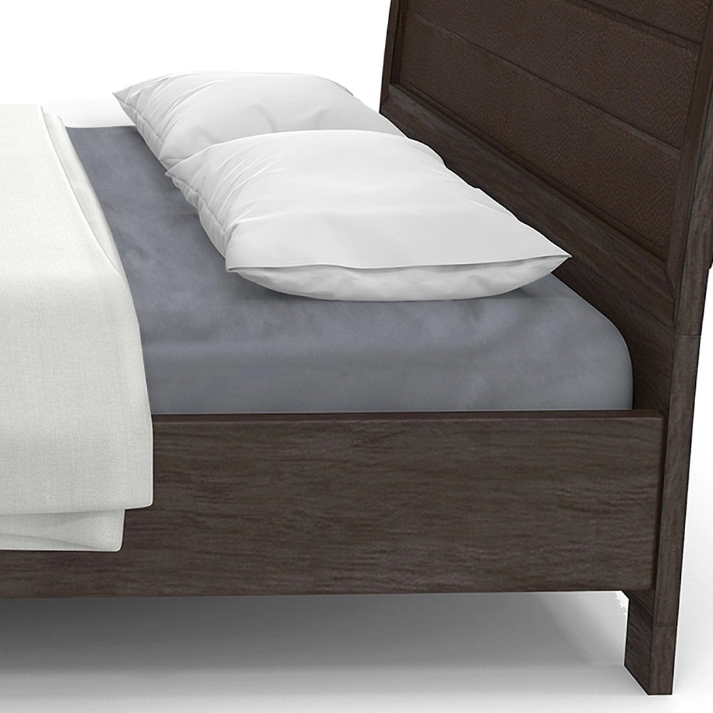 Lenzuolo letto sotto con angoli 100% puro cotone Made in Italy tinta unita Grigio - 1 Piazza e mezza