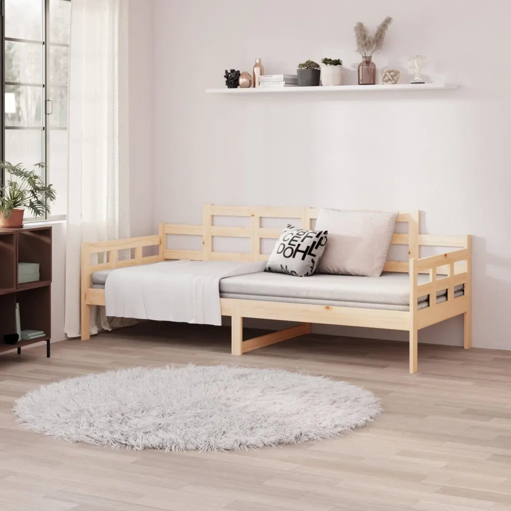 Dormeuse in Legno Massello di Pino 90x200 cm cod mxl 58477