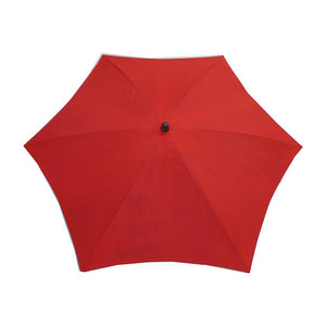 Ombrellone da Giardino Ø2,8 m Palo Ø35 mm in Alluminio Maffei Madera Rosso