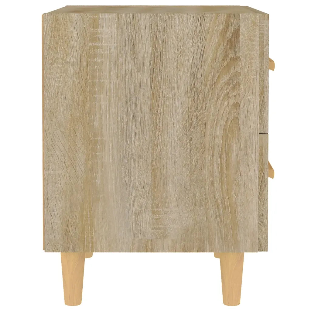 Comodino Rovere Sonoma 40x35x47,5 cm cod mxl 30469