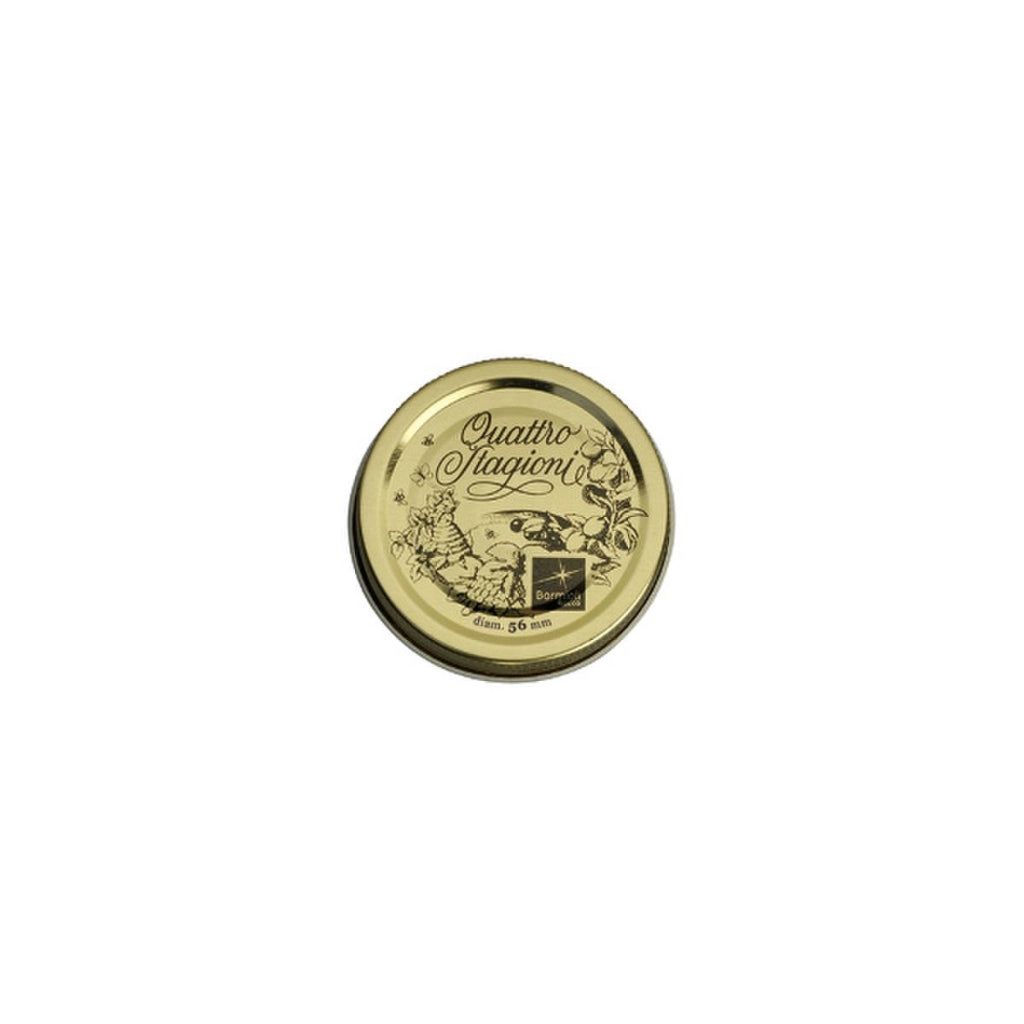 3 COPERCHI 56MM PER BARATTOLI QUATTRO STAGIONI BORMIOLI CAPSULE DIAMETRO