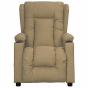 Divano Sedia-Poltrona Massaggiante Cappuccino in Similpelle 467639
